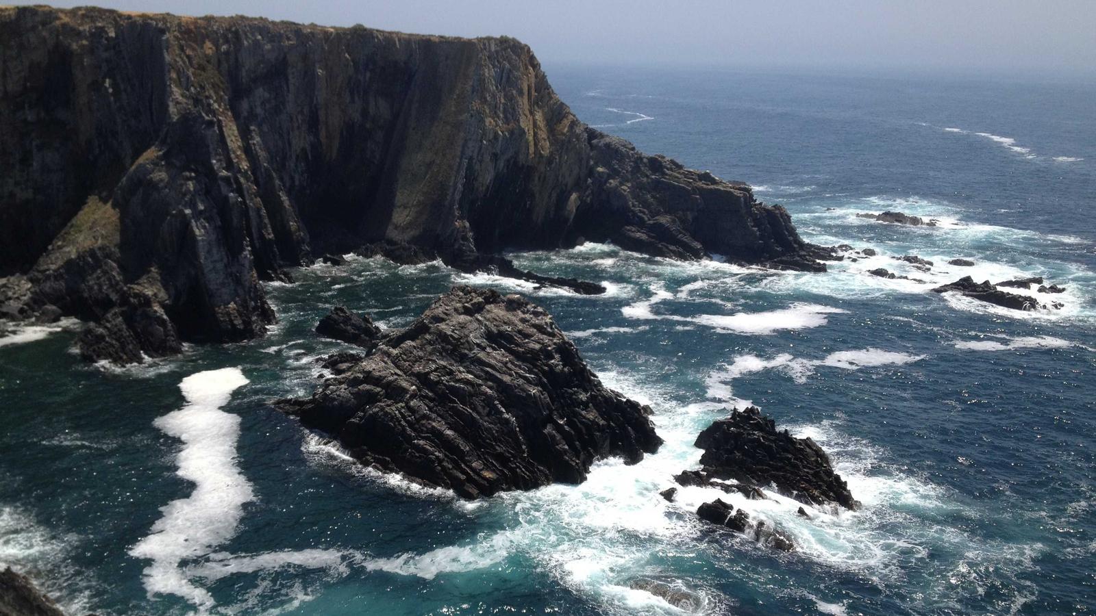 Coastal cliffs representing strength and endurance